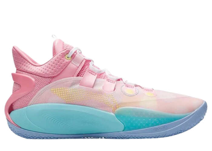Li-Ning Sonic 9 Low Geranium Pink Turquoise - ABAR039-7